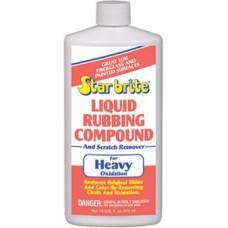 Star Brite, Liquid Heavy Oxidation Rubbing Compound, Pt., 81318