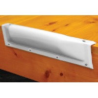 Taylor Made Products, Dock Bumper Straight White 18I, 46082