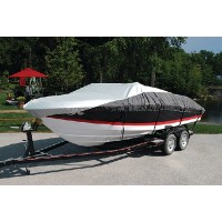 Taylor Made Products, Eclipse Universal Fit Trailerable Cover, 19'-21' V-Hull Runabout Bow Rider, 70906