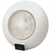 Th Marine, LED Surface Mount Dome Light, White/Red, LED51830DP