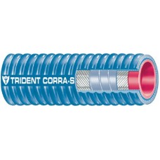 Trident Rubber, 2 Blu Corrg Sil Exh Hose, 252V2004