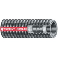 Trident Rubber, Type A2 Corrugated Fuel Fill Hose, 1-1/2