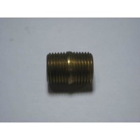 Westerbeke, Nipple 1/2 npt close brass, 012707