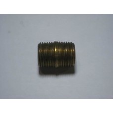 Westerbeke, Nipple 1/2 npt close brass, 012707