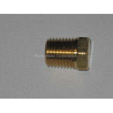 Westerbeke, Plug 1/4 npt hex head brass, 013341