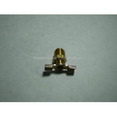 Westerbeke, Petcock 1/4npt ext seat brass, 013970