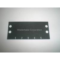 Westerbeke, Marker, terminal block 19121, 019122