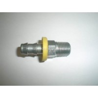 Westerbeke, Connector, male 1/4npt, 3/8 hose, 024926