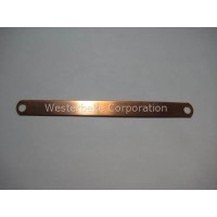 Westerbeke, Strap, copper 4-3/8lg, 033395