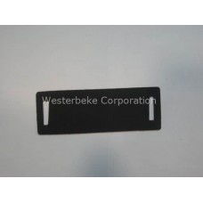 Westerbeke, Washer, exchanger vibration pre, 033487