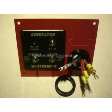 Westerbeke, Panel, genset start-stop red, 035275