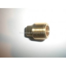 Westerbeke, Plug 1/2 npt sq head brass, 035747