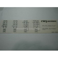 Westerbeke, Label, ac wiring bt-11-15kw, 036702