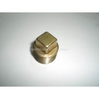 Westerbeke, Plug 3/4 npt sq head brass, 036849