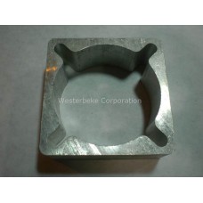 Westerbeke, Spacer, isolator to rail 1-1/4, 037792