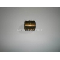 Westerbeke, Nipple 1.25 npt close brass, 038525