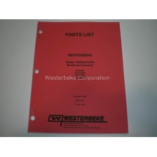 Westerbeke, Partlist 8-11 btdr, 12.5 btdar, 039742