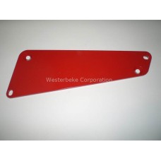 Westerbeke, Plate, rear mount, 042294