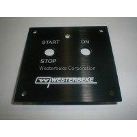 Westerbeke, Panel, plate remote ctl bcgtc, 042436