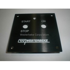Westerbeke, Panel, plate remote ctl bcgtc, 042436