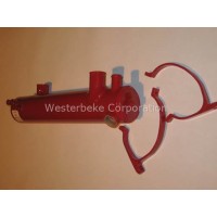 Westerbeke, Exchanger, heat 42b cu-ni, 044189