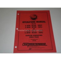 Westerbeke, Manual, operator 4.5-7.0 bcgb, 044200