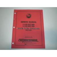 Westerbeke, Manual, owner 3.8 bcdt, 044284
