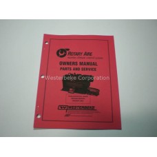 Westerbeke, Manual, operator rotary aire, 050259