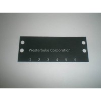 Westerbeke, Marker, terminal block 50201, 050374