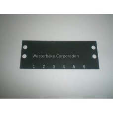 Westerbeke, Marker, terminal block 50201, 050374