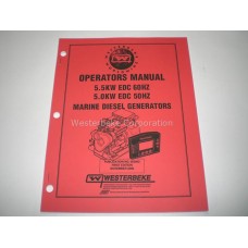 Westerbeke, Manual, operator 5.5 edc, 053002