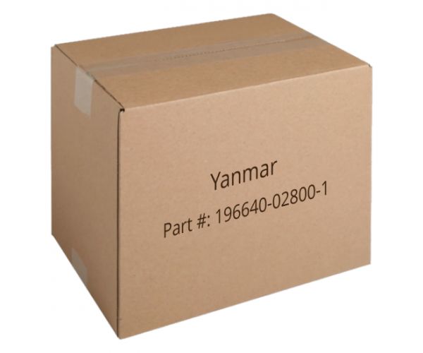 Yanmar, Housing Assembly, Lower, 196640-02800-1 Yanmar, Housing Assembly, Lower, 196640-02800-1